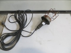 Verlichting - Looplamp met metalen korf